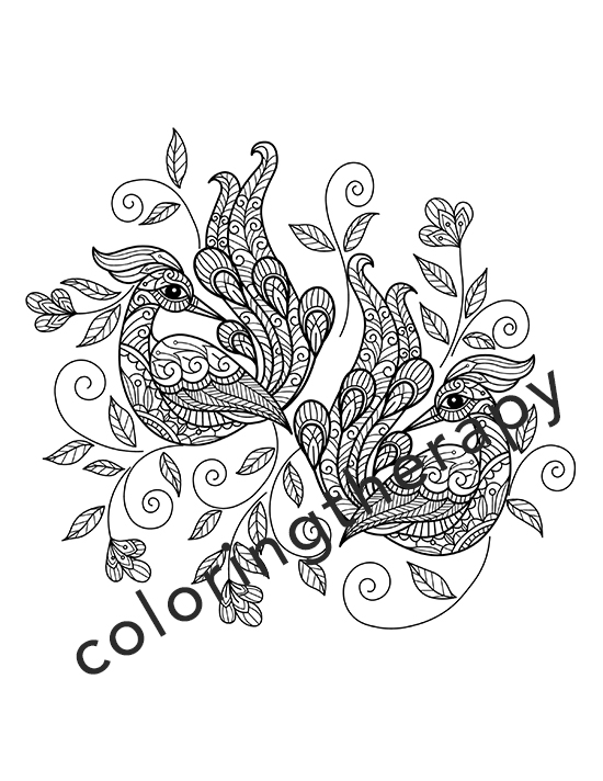 Ã°Å¸ÂÂº Animal Adult Coloring Digital Book Ã¢â‚¬â€œ 50 pages - Coloring Therapy