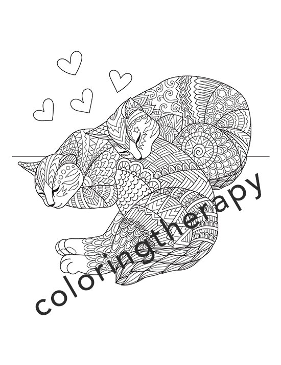 advanced coloring for adults animal images theme