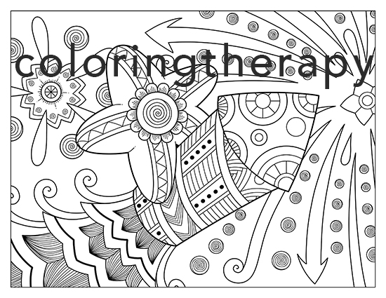 trippy pictures to color