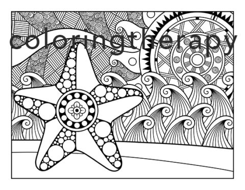 Trippy Coloring Pages for Adults - Coloring Therapy ...